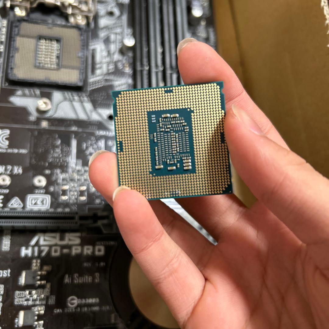 ASUS H170-PRO マザーボードCPUつき