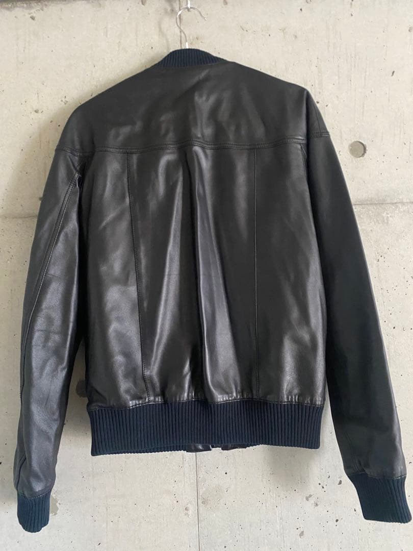 dior homme レザージャケット　エディ　44 ブラック　名作