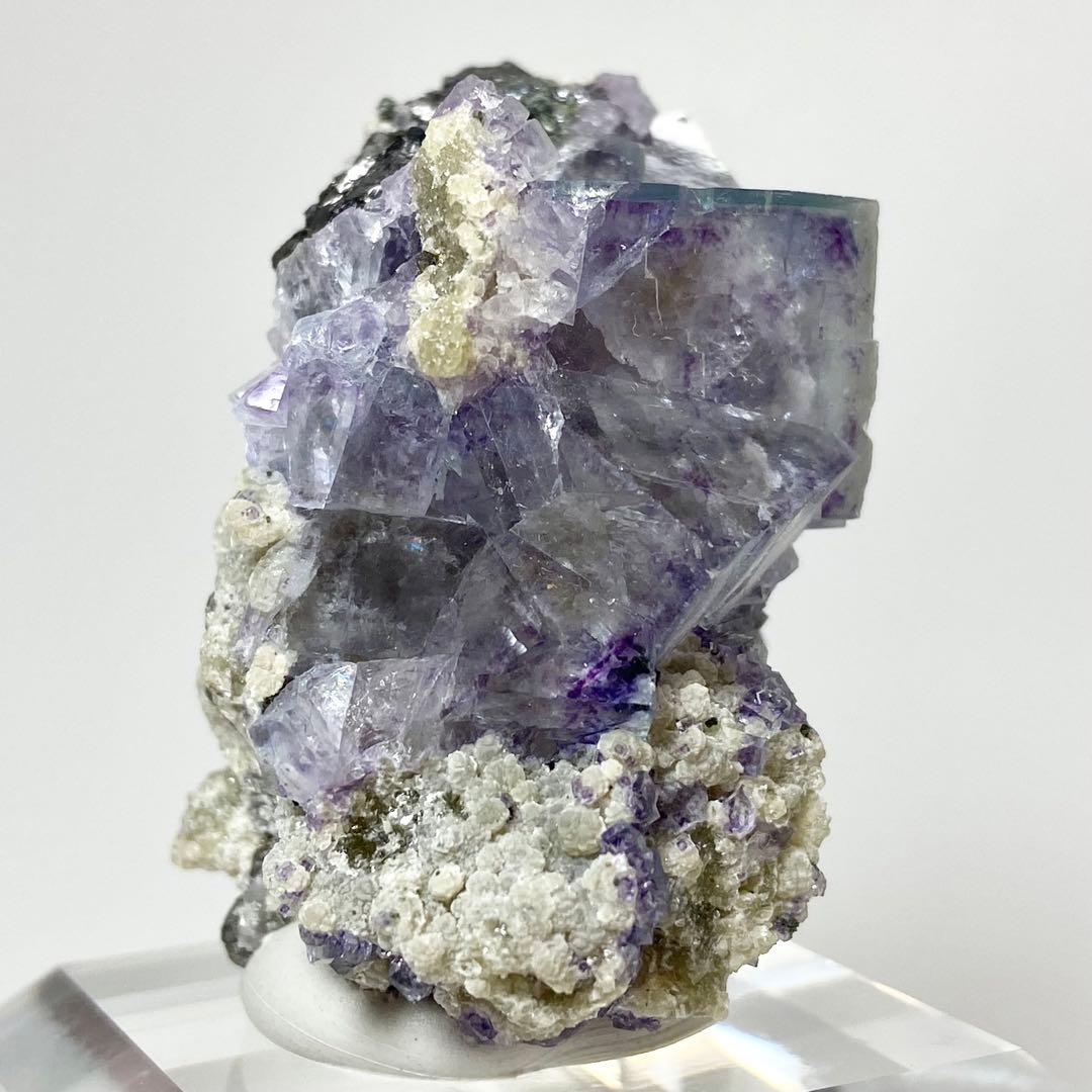 ヤオガンシャン　フローライト　クォーツ　マイカ　鉱物標本　原石　天然石　ストーン