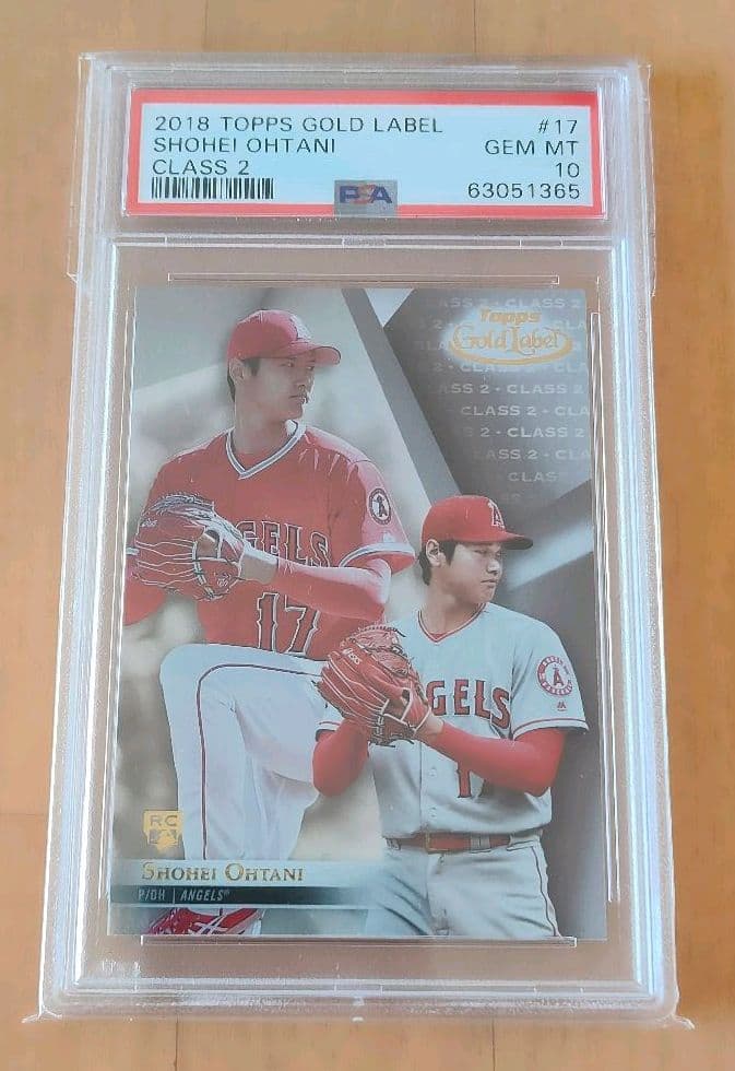 大谷翔平　PSA10 完美品　二刀流　TOPPS 2018　ルーキーカード②