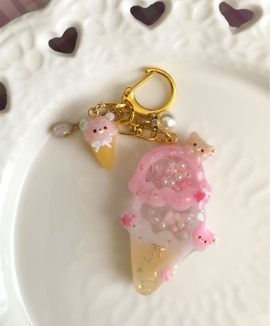 シャカシャカ　シェイカー　レジンキーホルダー　オーダー　м ɪ﻿ ʜ ο様