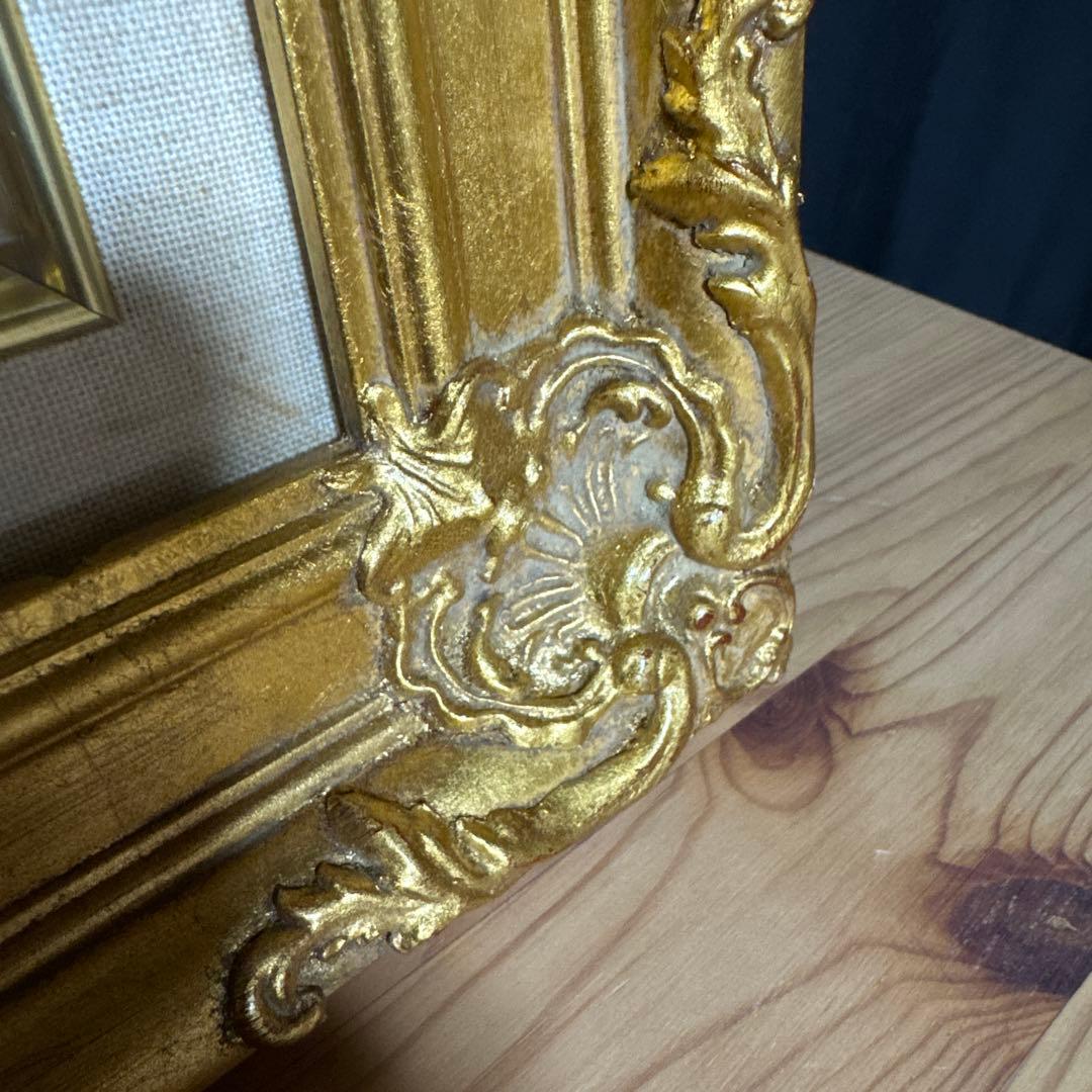 F10号　額縁　油彩額縁　油絵額縁　ガラス