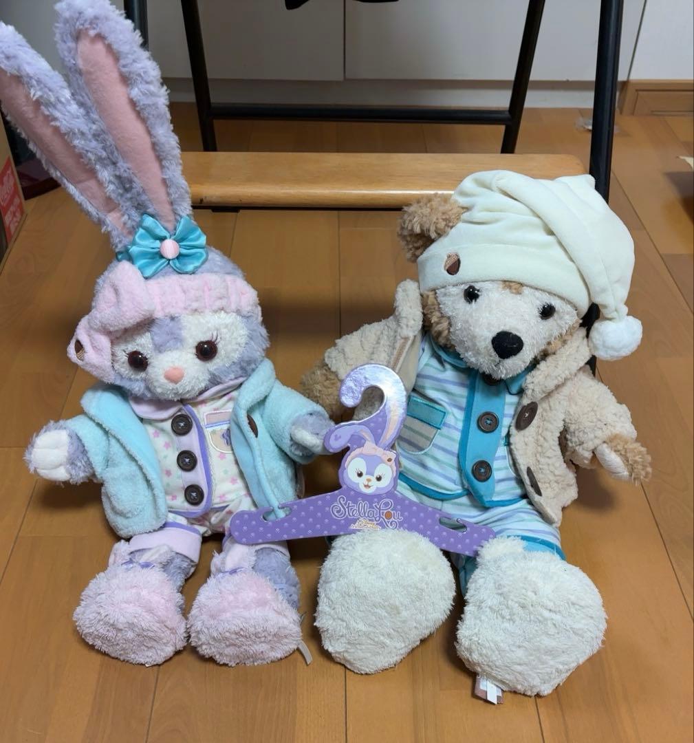 ダッフィーステラルー マスコット オータムスリープオーバーぬいぐるみつき