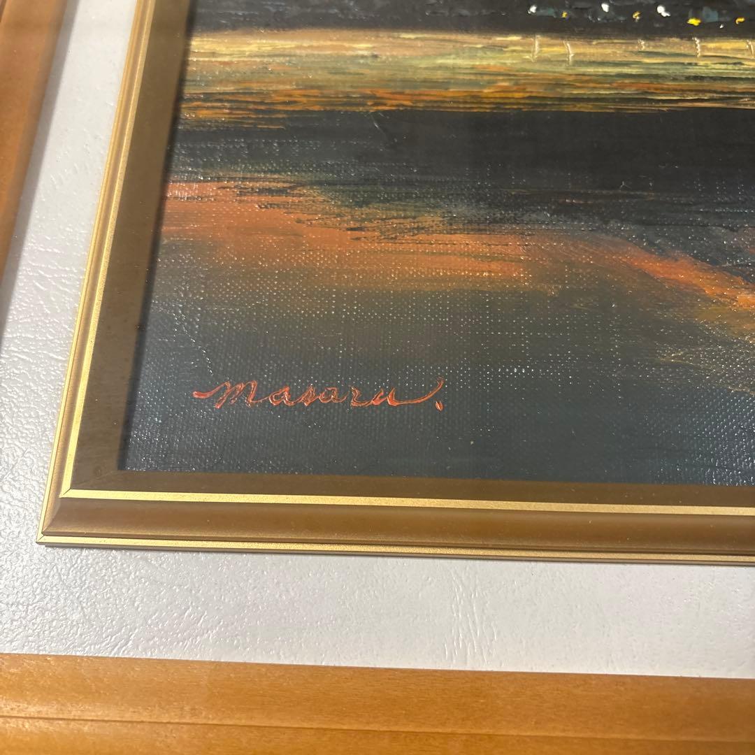 富士山 油絵 油彩画