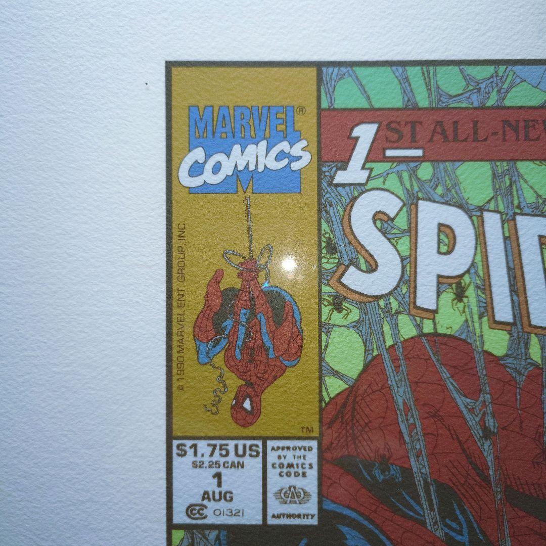 原画寸 スパイダーマン マクファーレン直筆サイン 38.5✕55cm 限定300