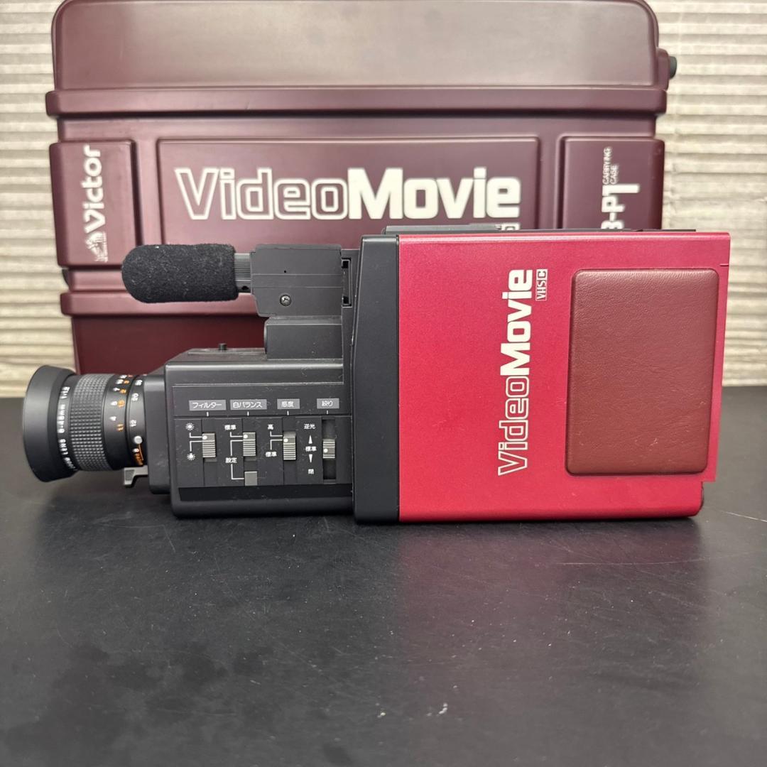 ☆ジャンク　ビクター　ビデオムービー　GR-C1　ケース付　Victor