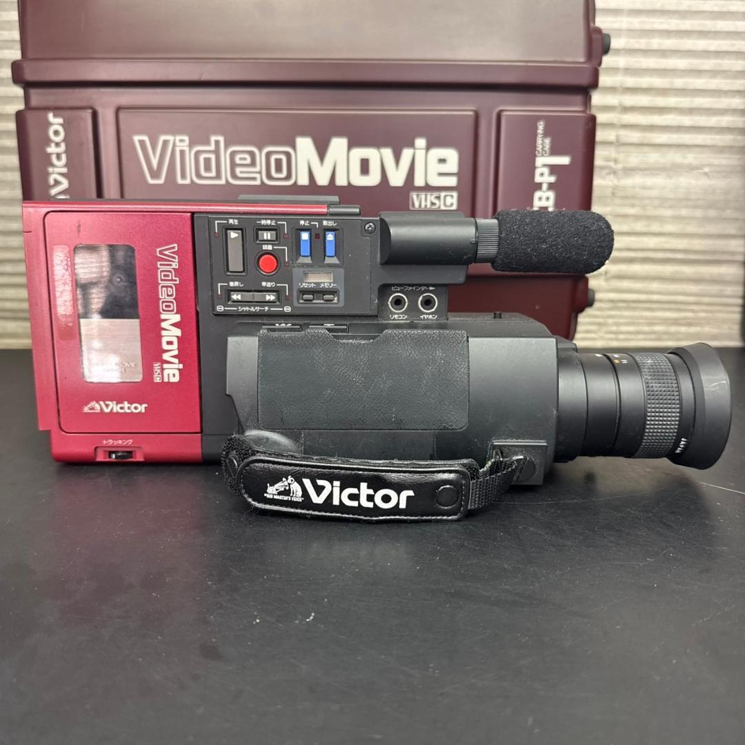 ☆ジャンク　ビクター　ビデオムービー　GR-C1　ケース付　Victor