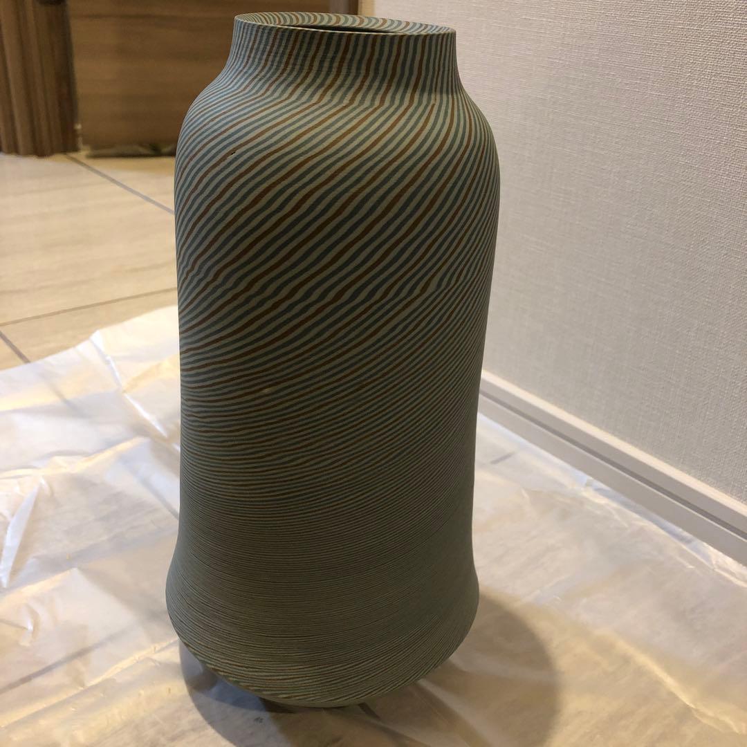 東邦昭作　陶芸作品 木製箱付き