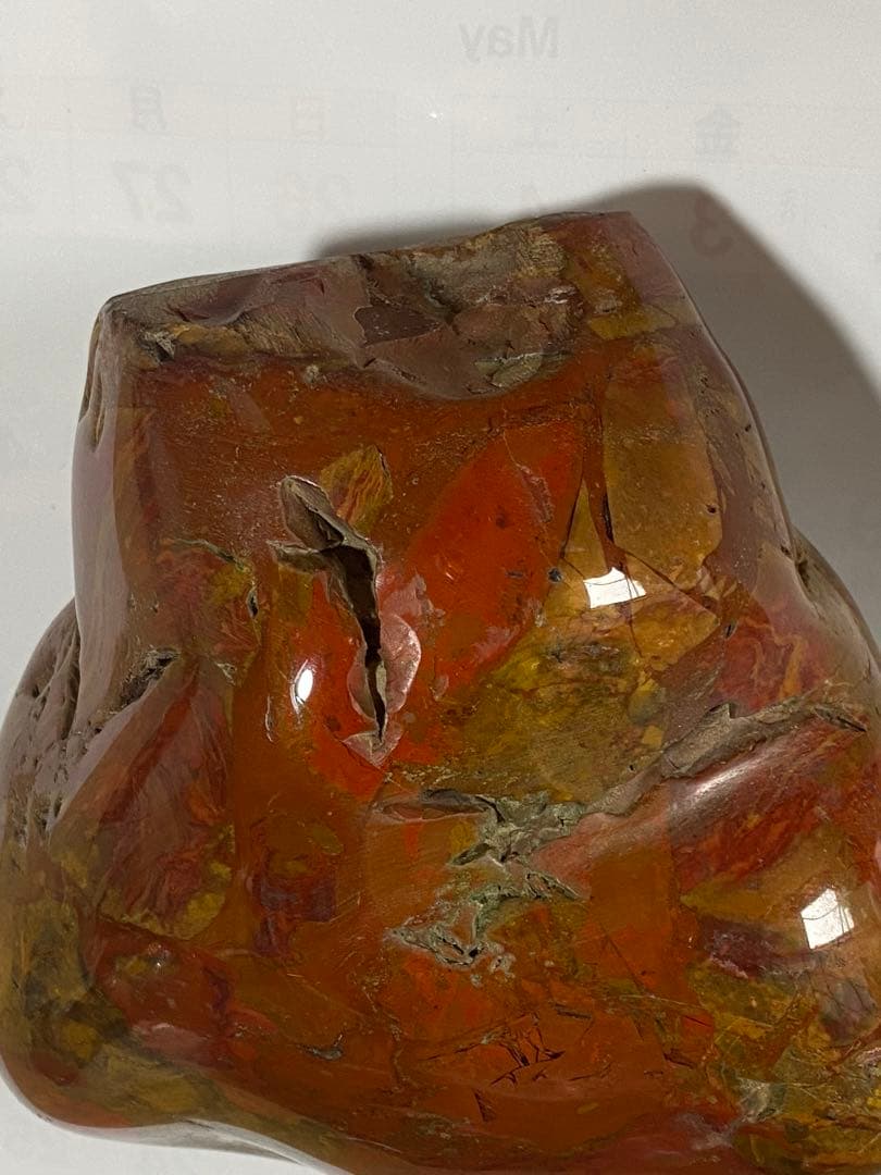 ♦鑑賞石 水石 銘石 赤玉 赤石 ジャスパー 天然石 インテリア 置物 骨董品