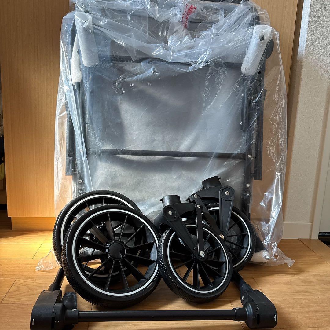 ペットカート 大型犬 コンパクト 耐荷重50KG 後輪ブレーキ