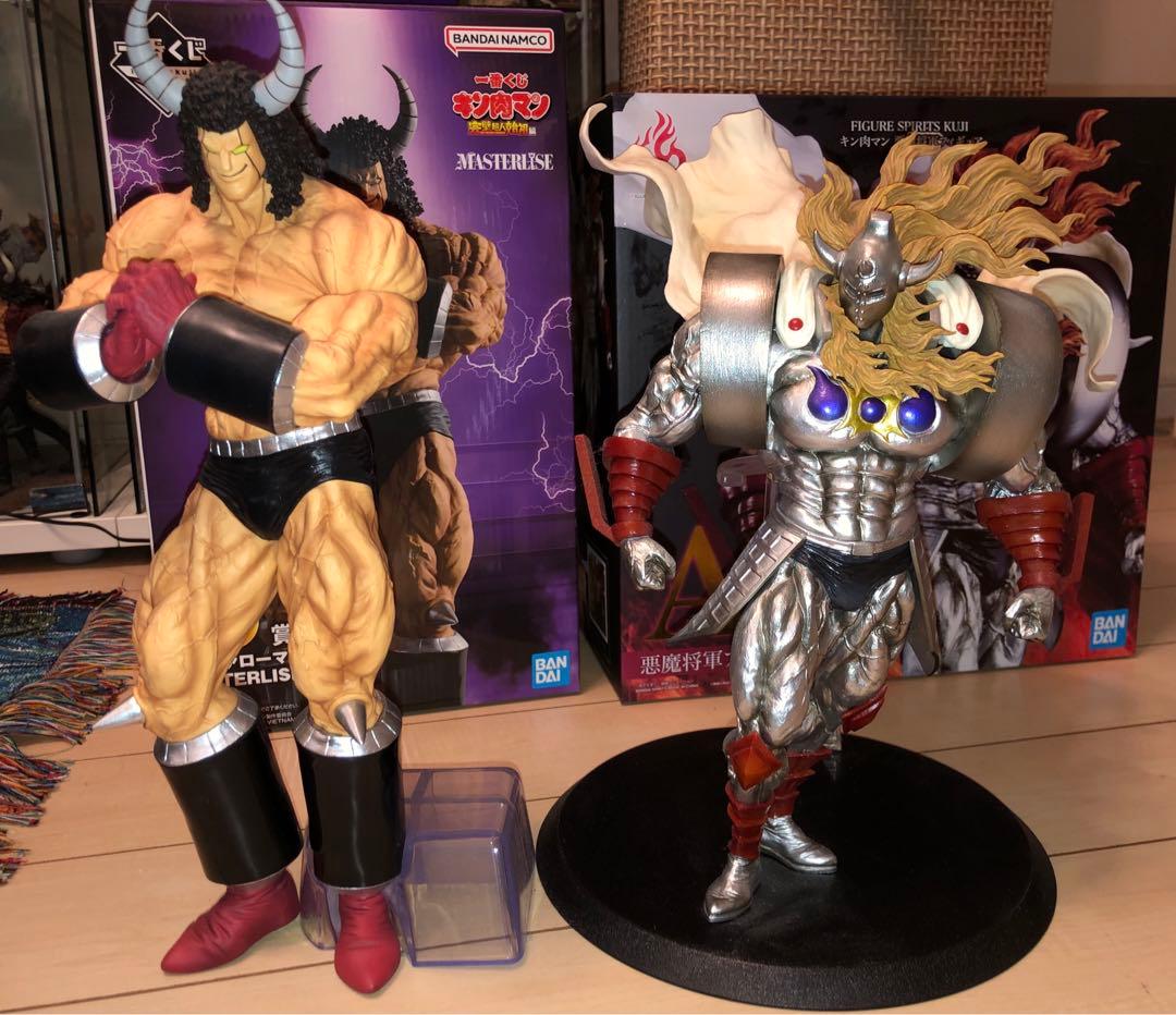 キン肉マン　一番くじ　B賞バッファローマン　旧悪魔将軍くじ　悪魔将軍　2体セット