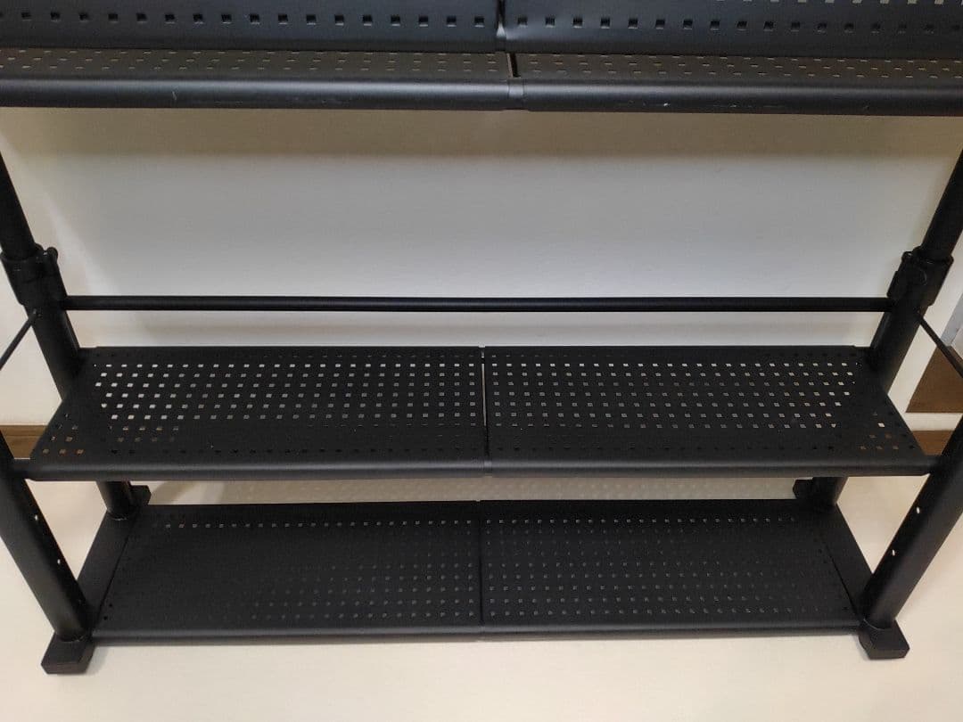 バウヒュッテ　Bauhutte　エクステンションデスク　BHC−1200H−BK