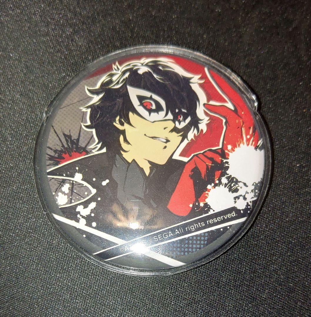 ペルソナ5 総攻撃 主人公 缶バッジ コトブキヤ ジョーカー 雨宮蓮 1個