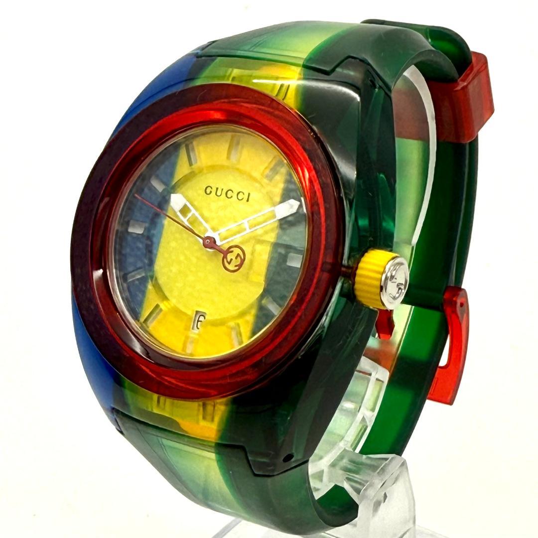 【希少】GUCCI SYNC シンク ユニセックス ウォッチ マルチカラー