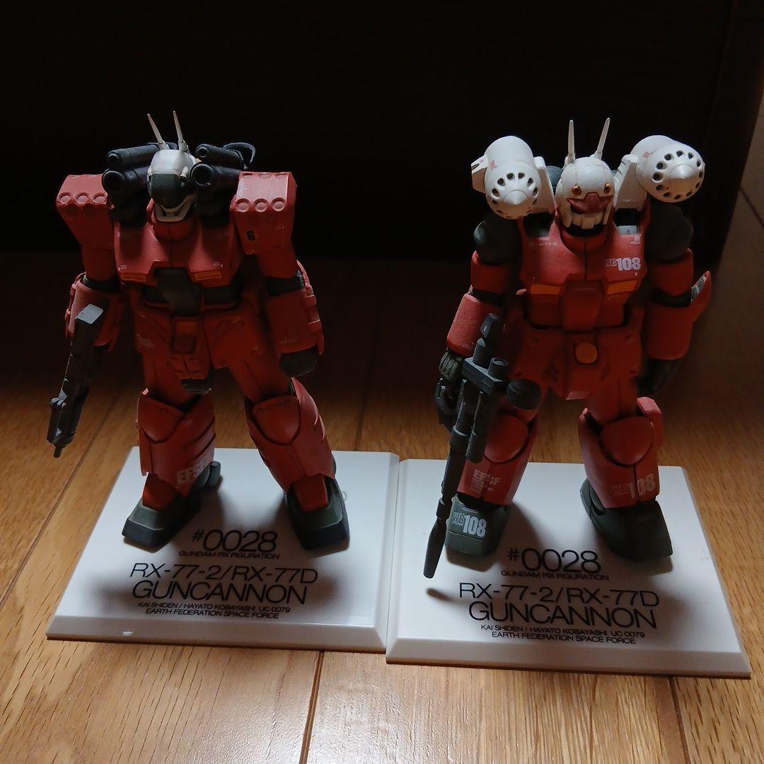 ガンダム　ガンキャノン　RX-77-2/RX-77D Guncannon 2体