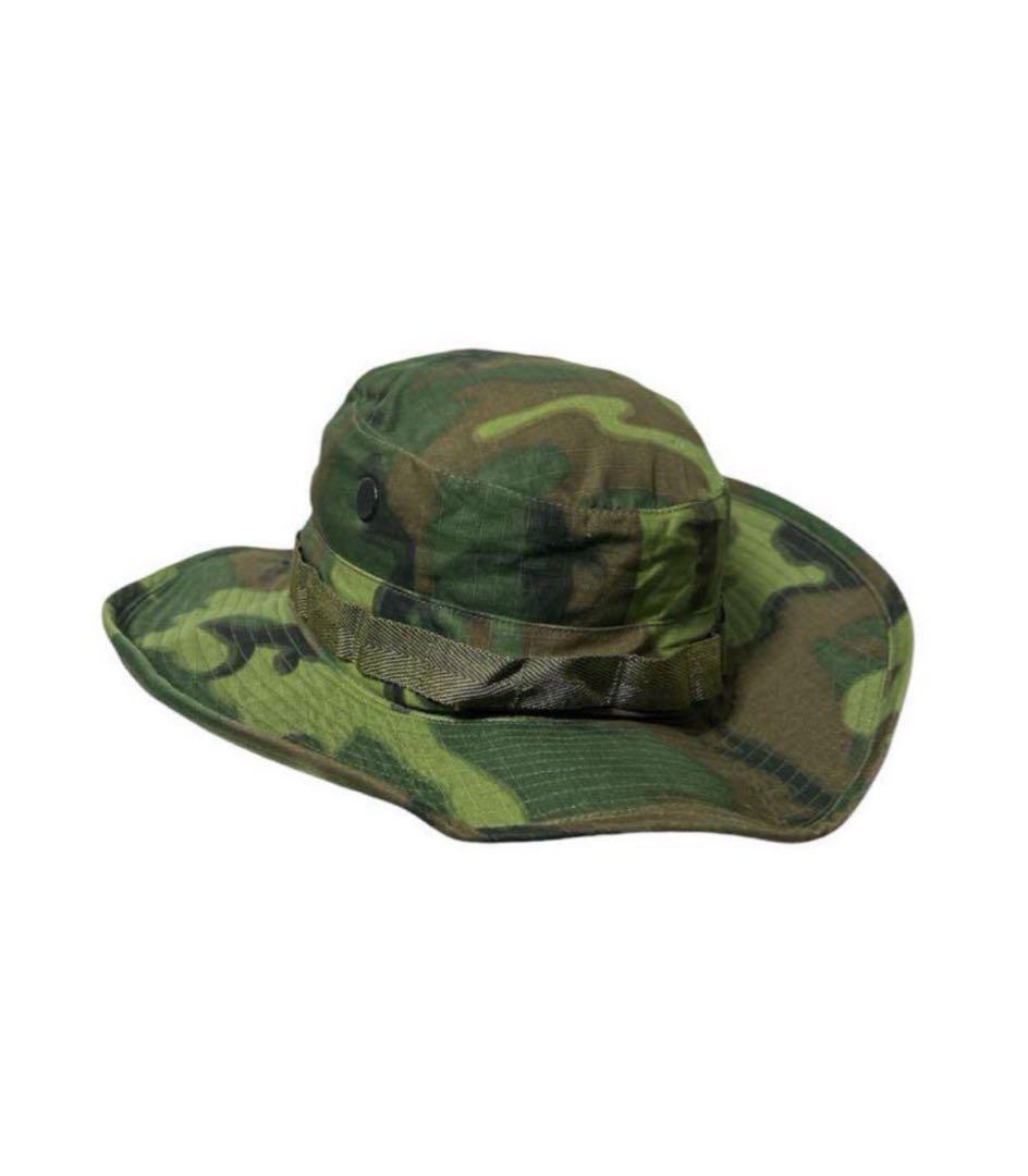 NOS 60s リーフカモ　グリーンリーフカモ ブーニー ERDL 7 1/8