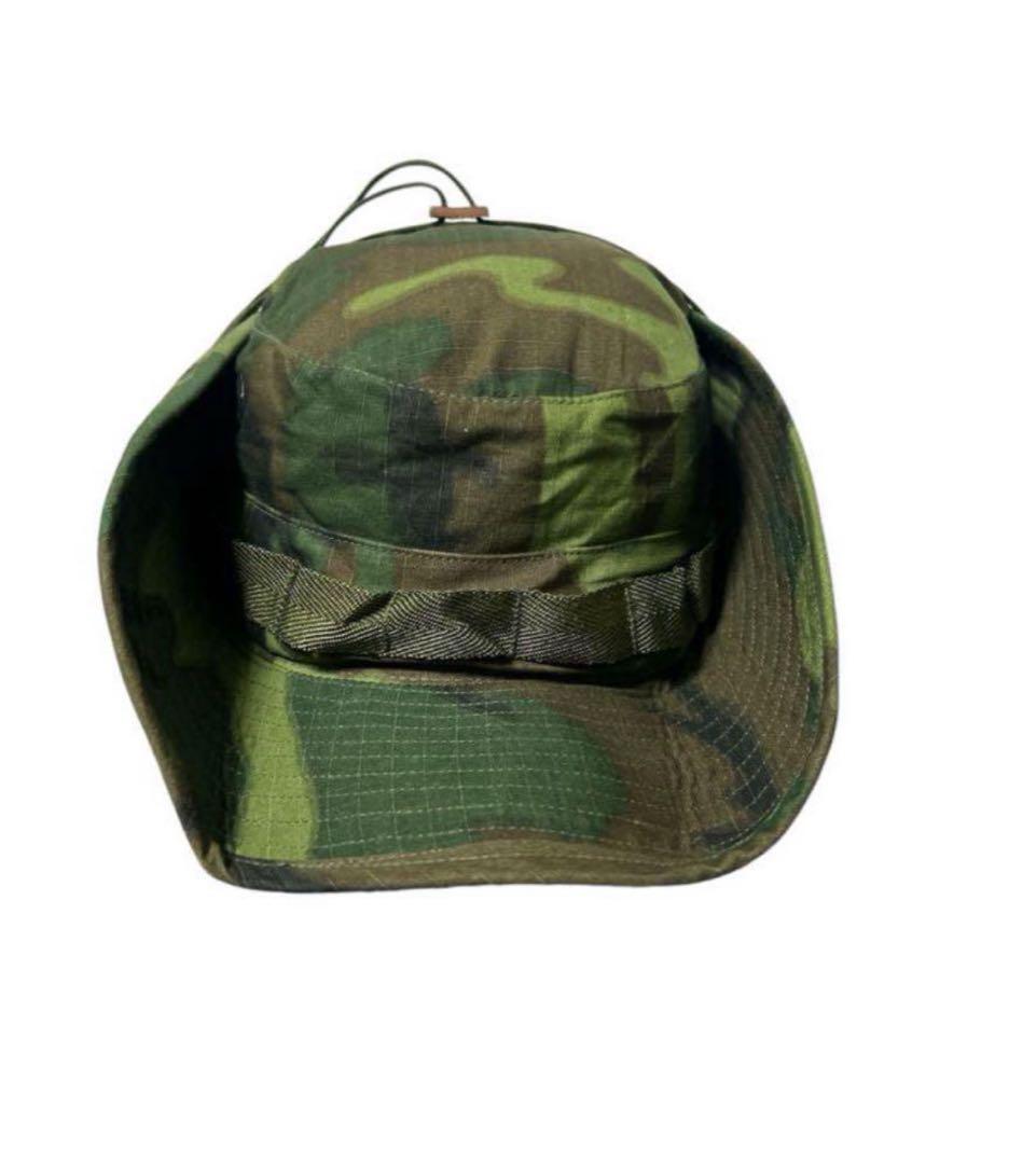 NOS 60s リーフカモ　グリーンリーフカモ ブーニー ERDL 7 1/8