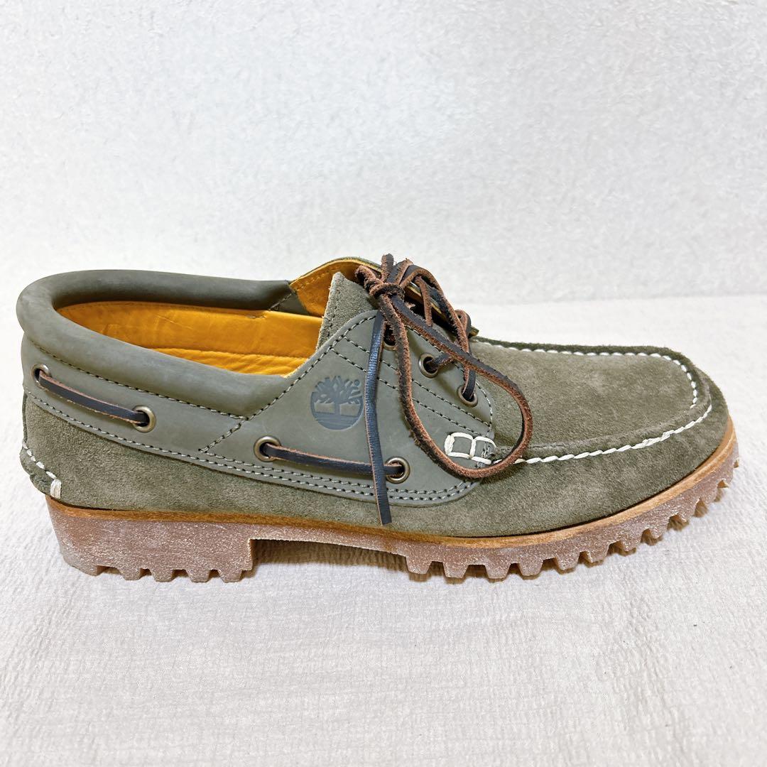 ✨美品 【Timberland】 ティンバーランド 3eye スリーアイ カーキ