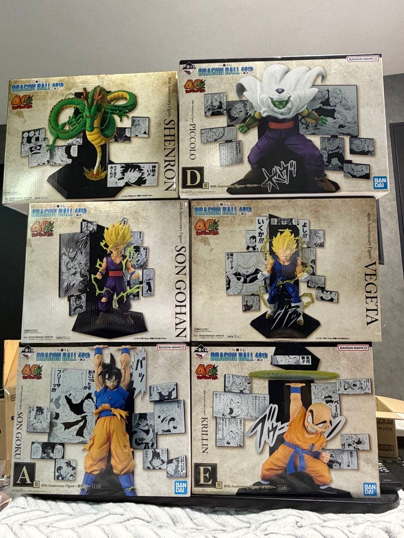 一番くじ DRAGON BALL 40th ～其之二～ フィギュア　６種セット