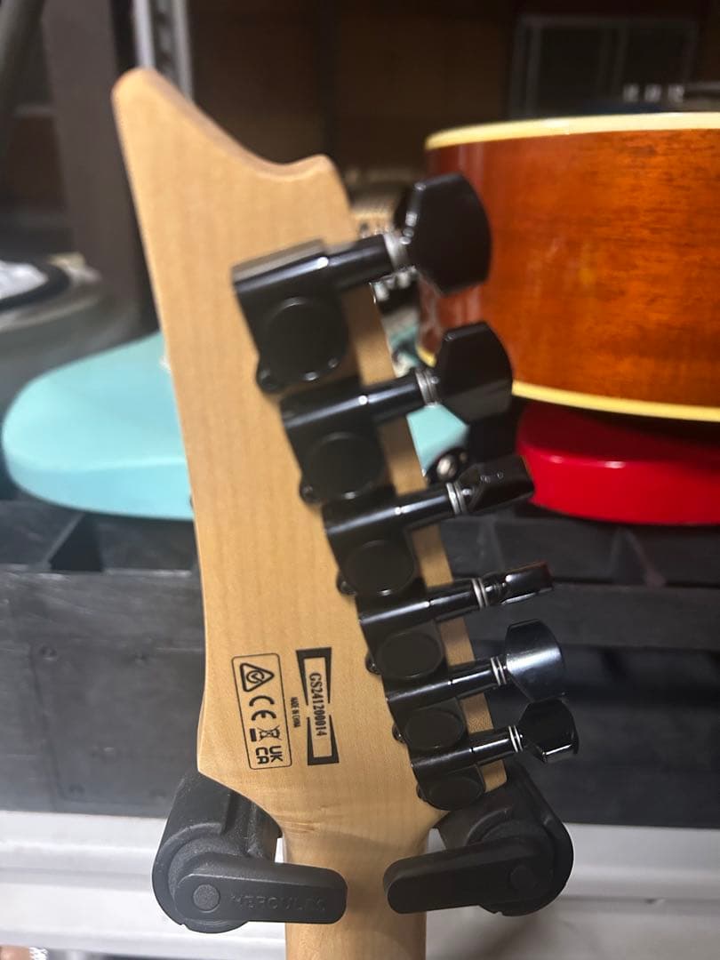 Ibanez エレキギター ブラック ギターケース付き GRG121DX