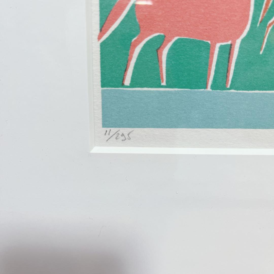 ラスス　リトグラフ　あじさいのブーケ　絵画　限定品