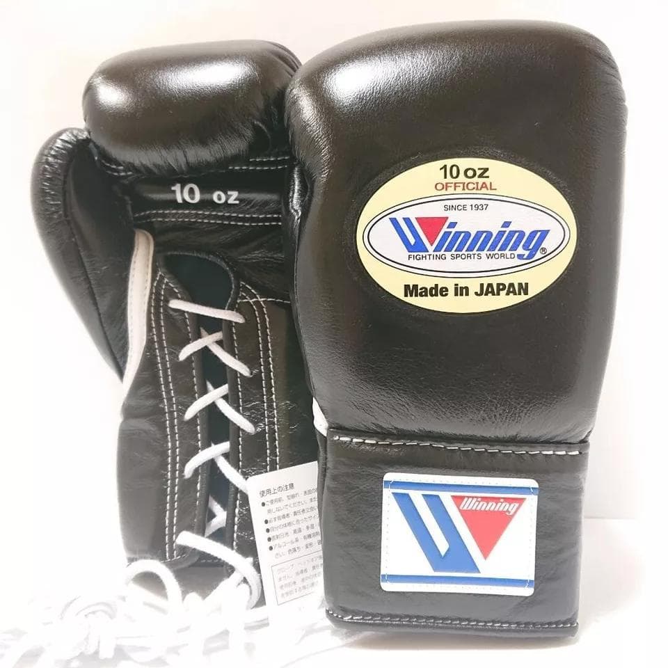 winning ウイニング ボクシンググローブ 10oz 黒 MS-300