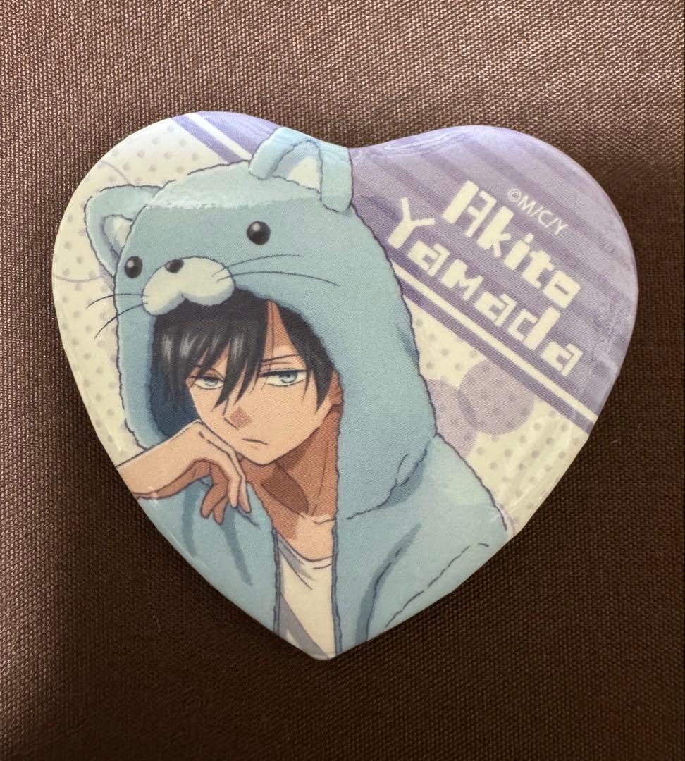 山田くんとLv999の恋をする展 クリアカード イラスト色紙 缶バッジ 4点