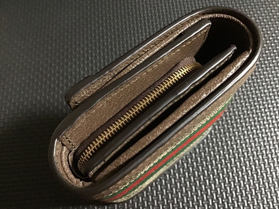 グッチ オフィディア 二つ折り財布 国内正規店購入品