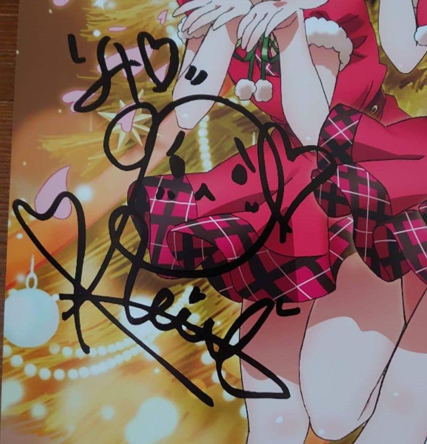 バンドリ ポピパ B2ポスター 直筆サイン入り