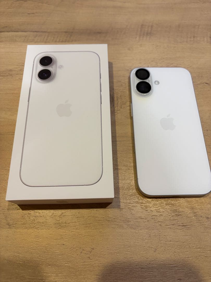 【即日配送可】Apple iPhone16 128GB ホワイトSIMフリー