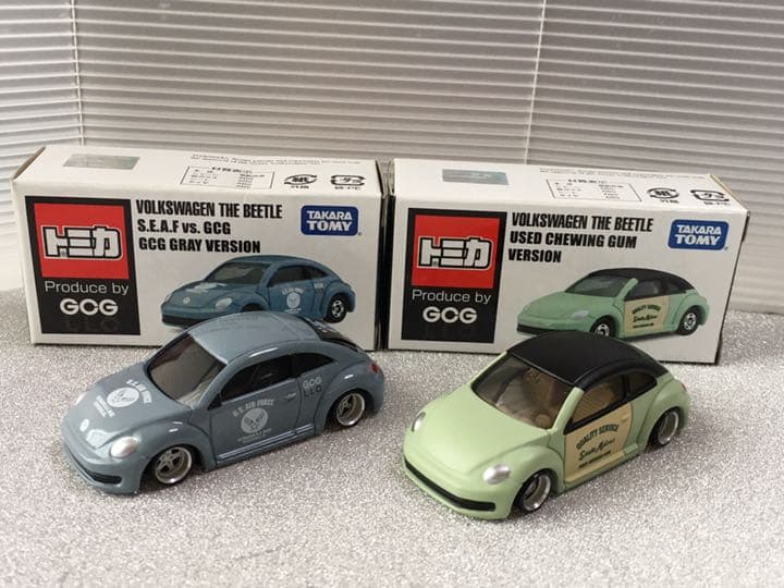 ミニカー　1/64 トミカ 所さん　世田谷ベース　VW 改造