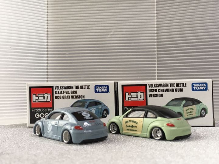 ミニカー　1/64 トミカ 所さん　世田谷ベース　VW 改造