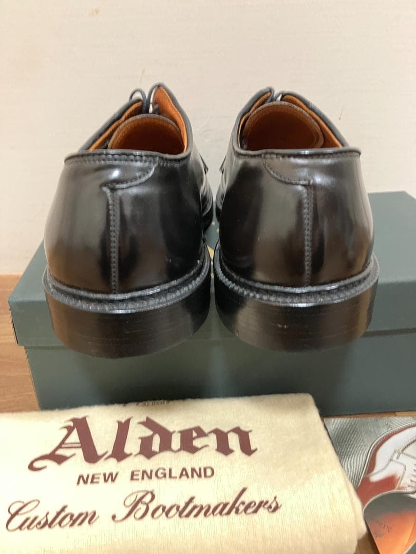 ジャック　ALDEN オールデン 9901 ブラックコードバン US9D