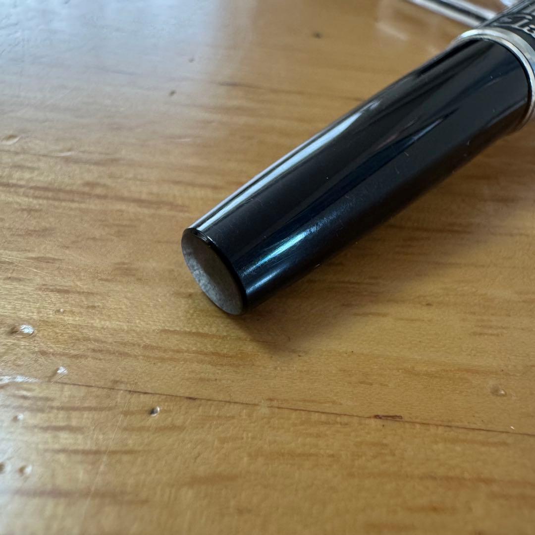 廃盤 パイロット Elite エリート 半格子 万年筆 18K 750 F 蝕刻