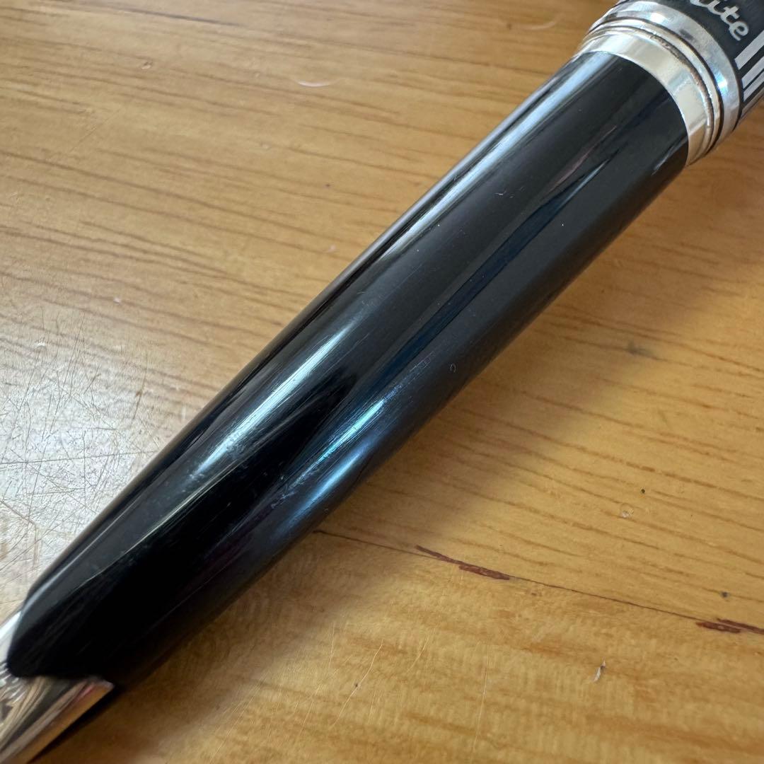 廃盤 パイロット Elite エリート 半格子 万年筆 18K 750 F 蝕刻