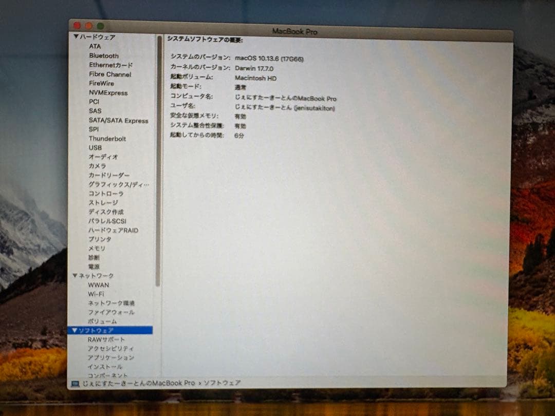 MacBook Pro (15-inch, Mid 2010) 本体のみ