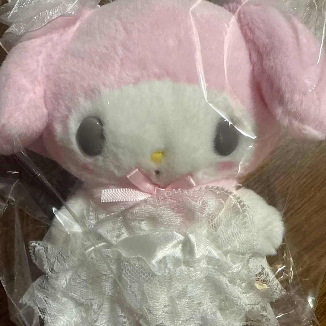 新品　レディマイメロディ　マスコットホルダー　サンリオ　マイメロ　バースデー