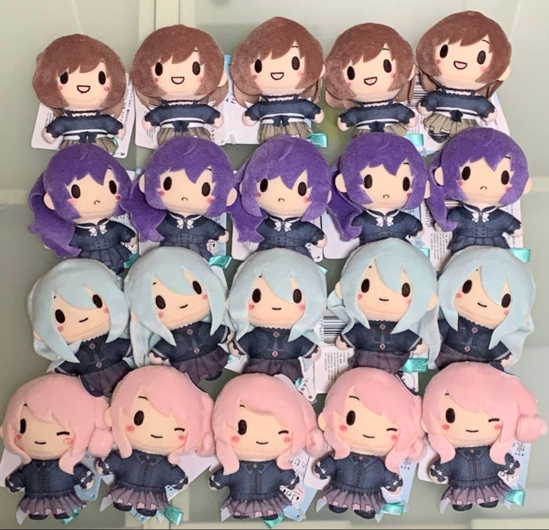 プロジェクトセカイ　プロセカ　ふわぷちマスコット　全4種　20体セット　①