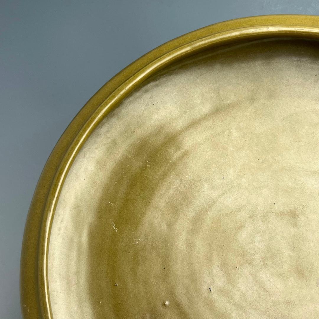 蕎麦釉 茶葉末釉水盤 中国古玩 中国美術 唐物 擺件