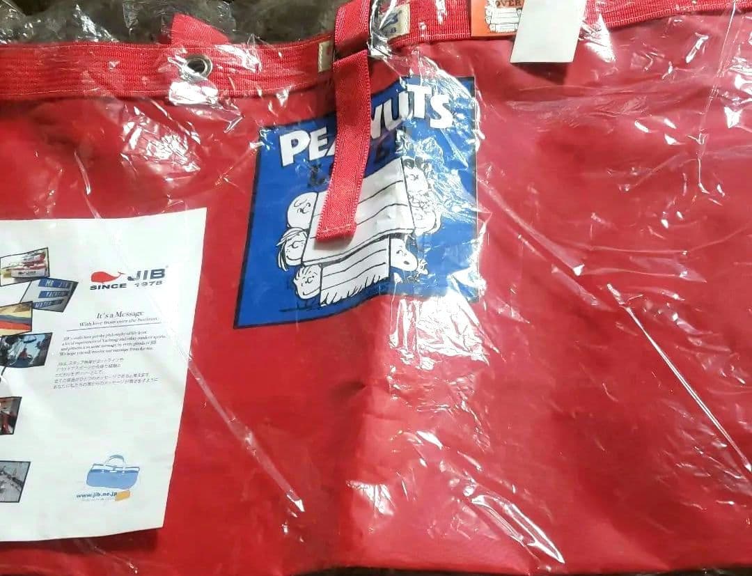 最終価格！JIBスヌーピー トートバッグ オンライン限定品