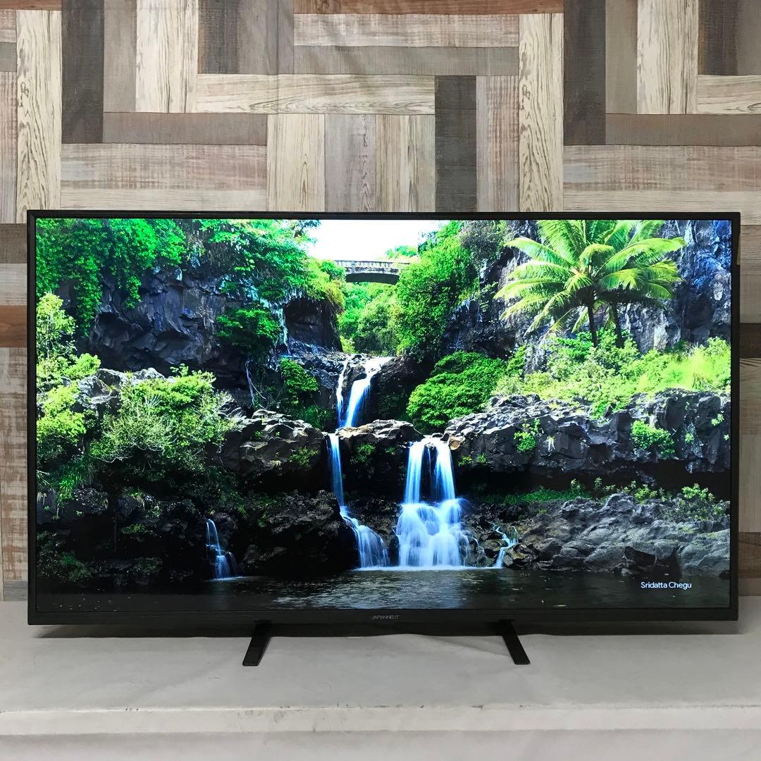 即日受渡❣️全国送料込2年前購入JAPANNEXT4K50型モニタースピーカー付