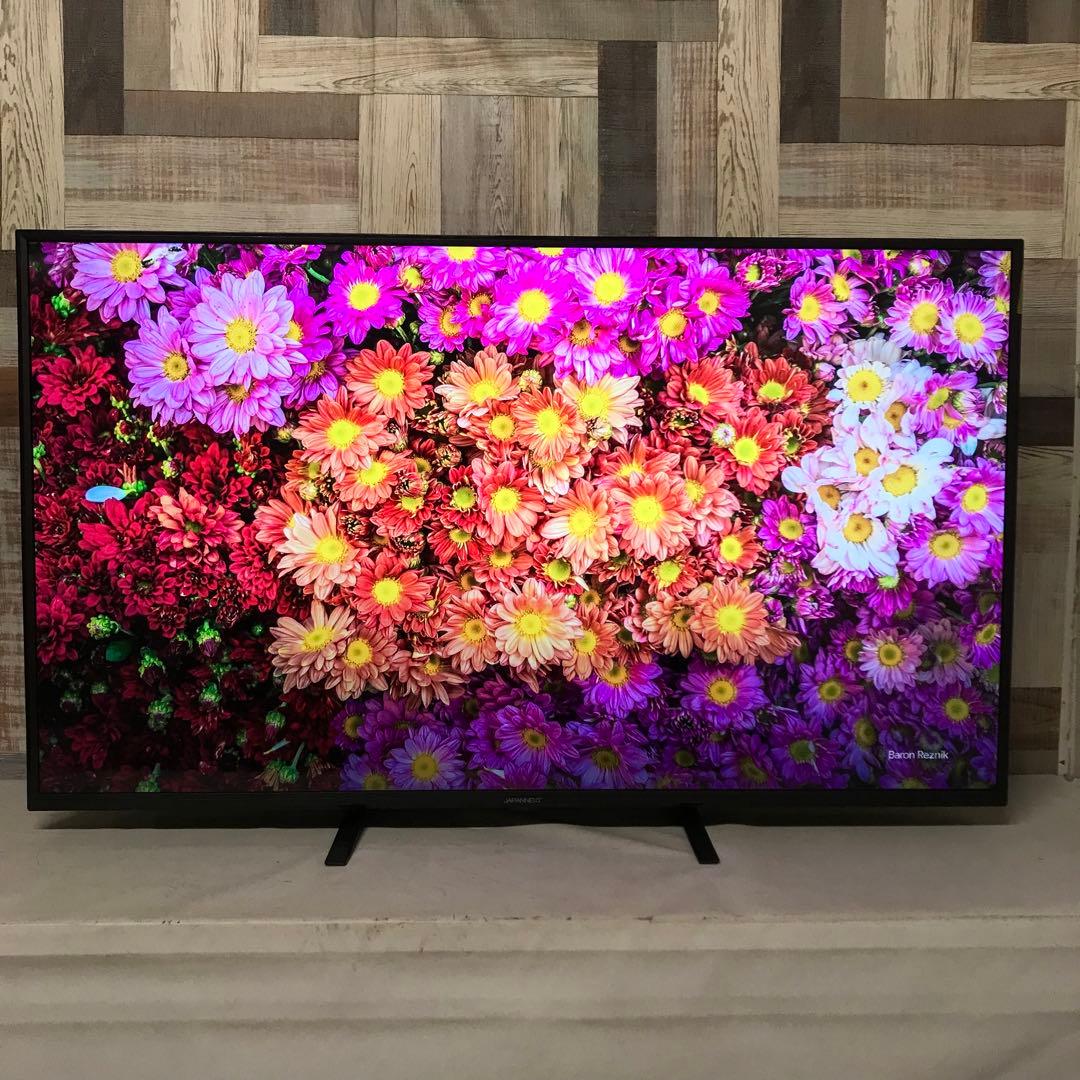 即日受渡❣️全国送料込2年前購入JAPANNEXT4K50型モニタースピーカー付