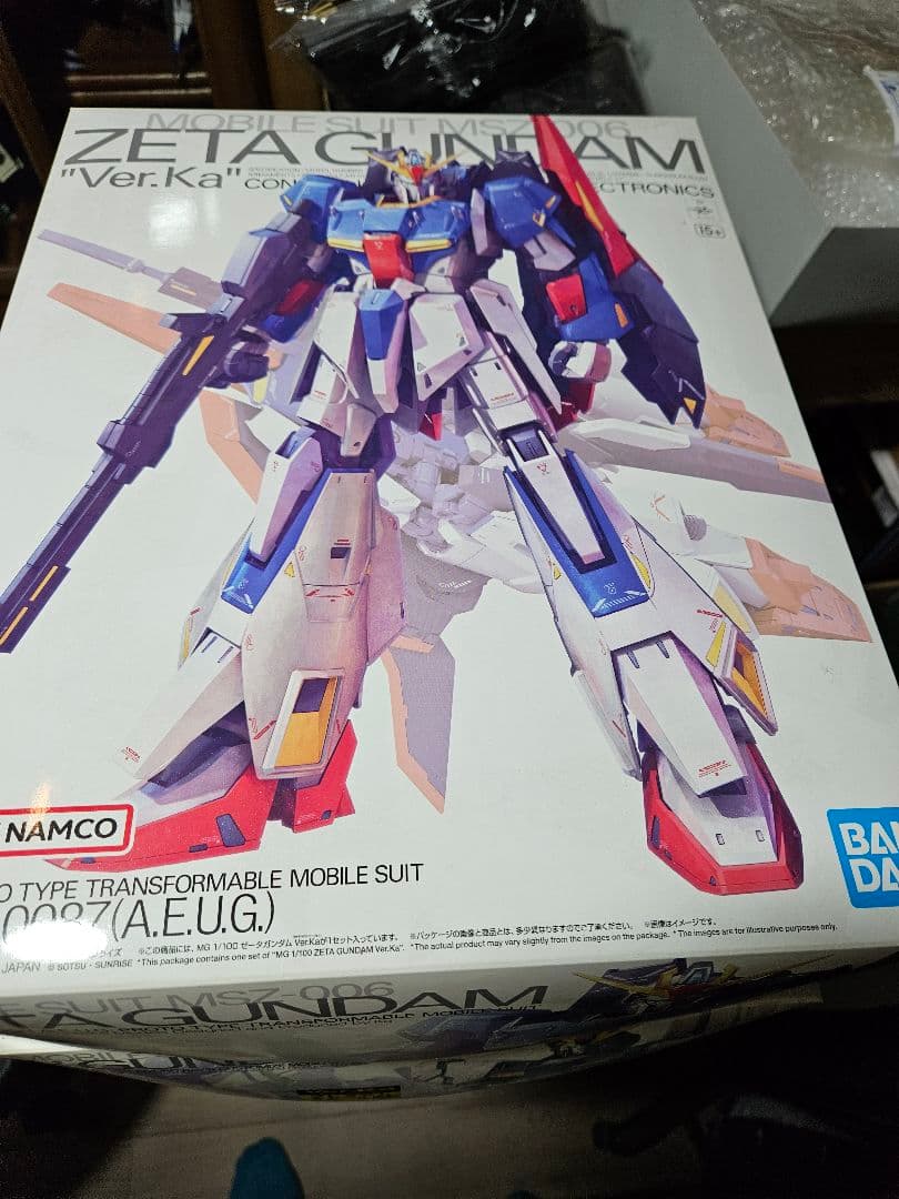 T*a様 MG νガンダム Zガンダム ver.ka 1/100 2点セット