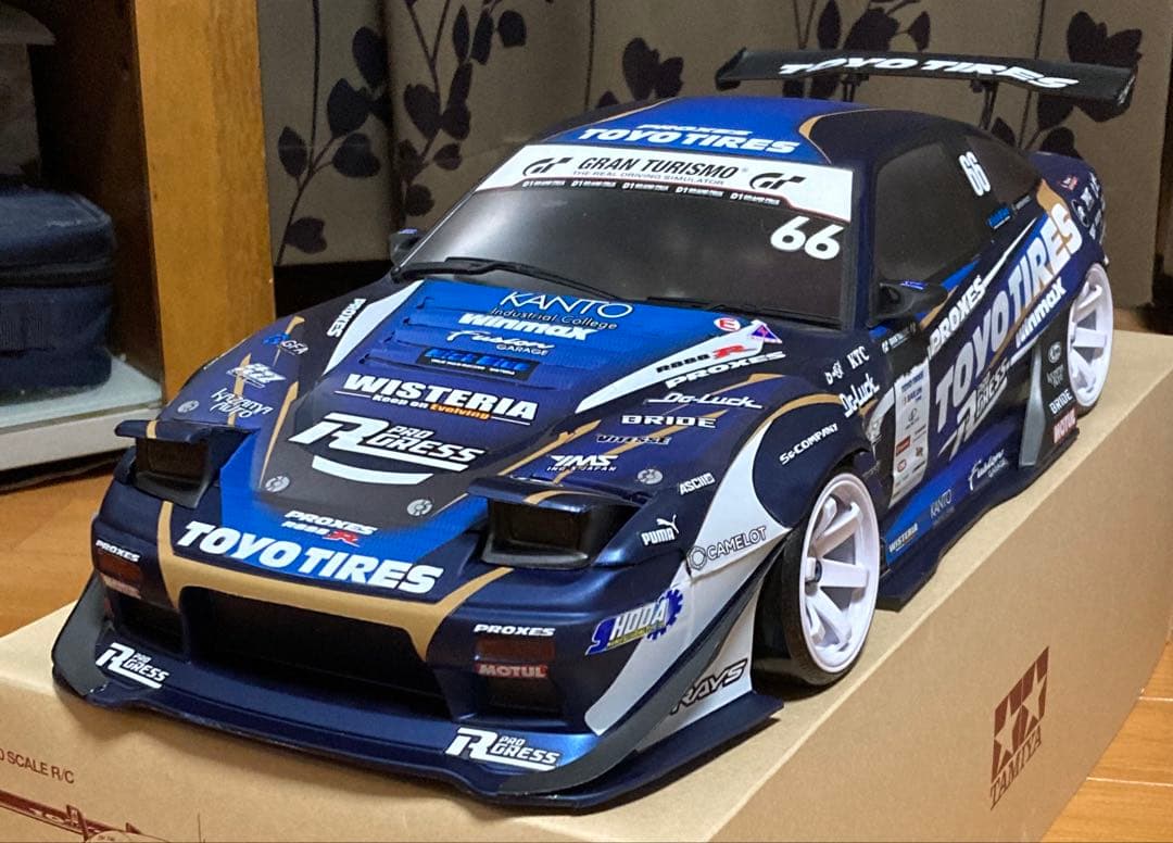 1/10 アディクションReveD WISTERIA 180SX ボディ