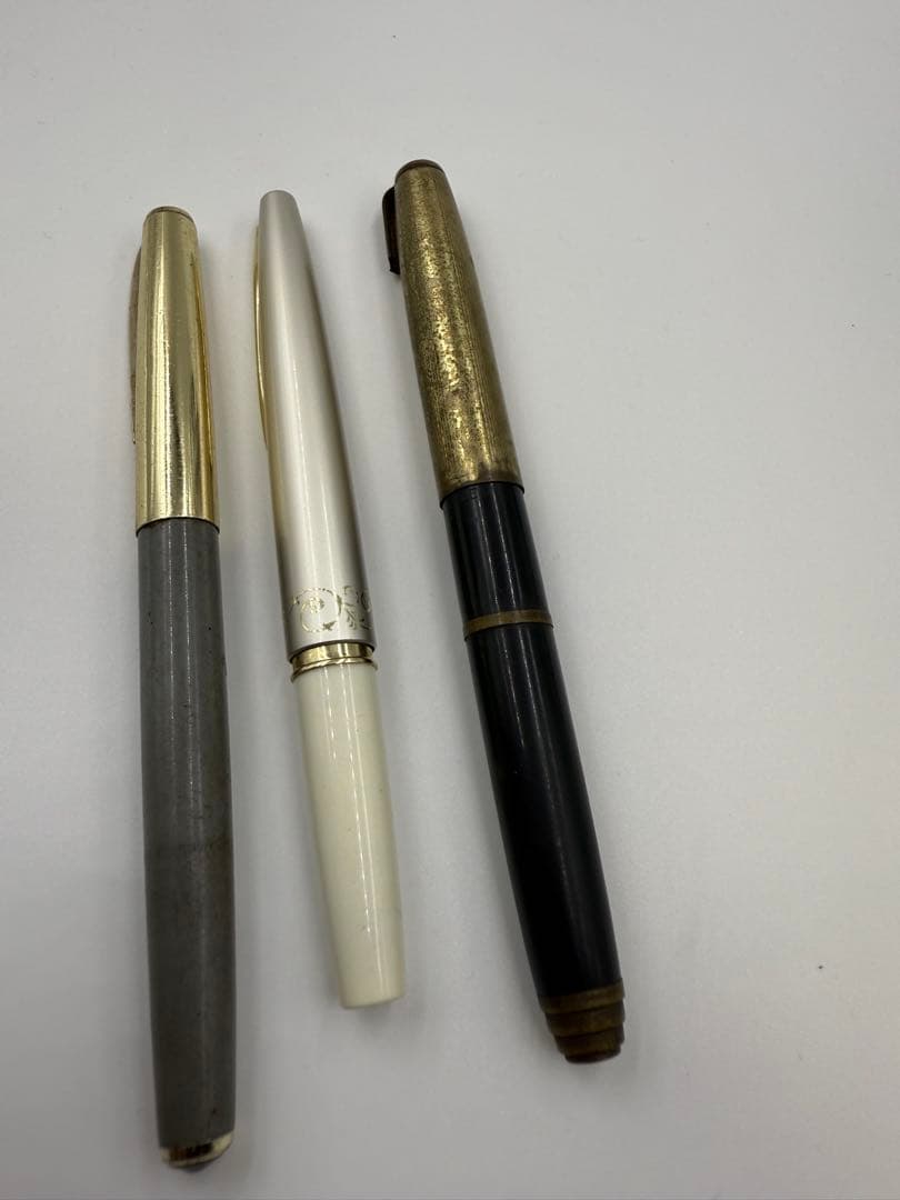 k14k18パイロット 万年筆 3本セット