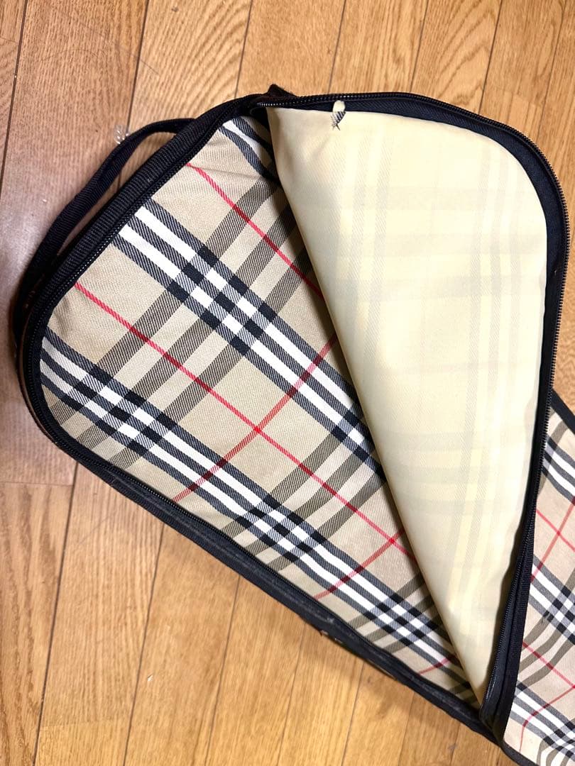 チェック柄 バイオリン ハードケース 4/4