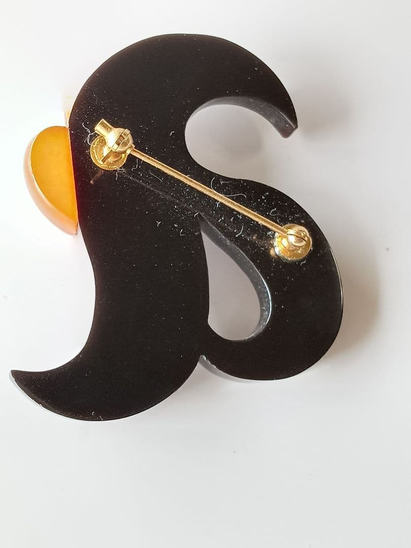 本鼈甲 ブローチ