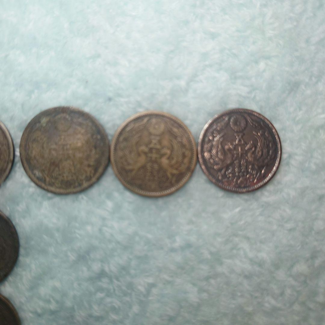 鳳凰50銭銀貨 12枚