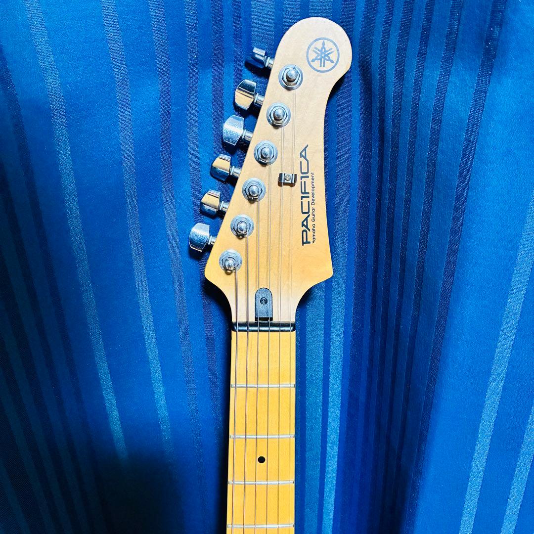 PACIFICA ヤマハ パシフィカ エレキギター 黒　ブラック　ソフトケース付