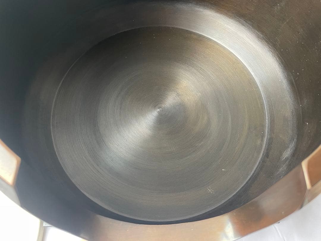 茶道具 風炉一式 6点セット 面取風炉 柿合塗小板 五徳 底瓦 前瓦 風炉灰